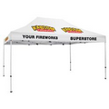Premium 10' x 15' Event Tent Kit (Full-Color Thermal Imprint/5 Locations)